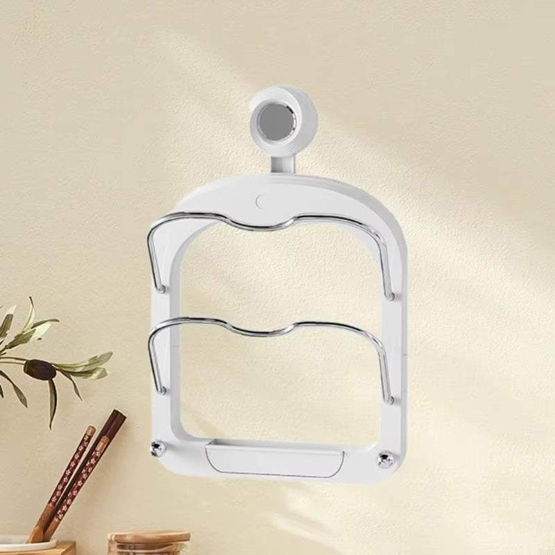HoldMate™ Kitchen Lid Organizer – Space-Saving, Stable Holder for Pots, Pans & Utensils
